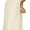 YouSexy Women's Spaghetti Strap Maxi Dress Sleeveless Flowy Boho Beach Vacation Casual Long Dresses with Pockets (S)