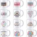 Didaey 12 Pcs Administrative Professional Day Gifts Bulk, Admin Assistant Gifts 11 oz Ceramic Mug Secretary Gift for Office Staff Coworkers Employee Women Men