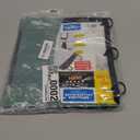 Five Star Flex Refillable Notebook + Study App, College Ruled Paper and 1 Inch TechLock Ring Binder with Pockets, Tabs and Dividers, 200 Sheet Capacity, Seaglass Green (293280AQ8)