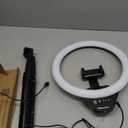 UBeesize 12'' Selfie Ring Light with 62 Tripod Stand for Video Recording, Live Streaming(YouTube, Instagram, TIK Tok), Compatible with Phones, Cameras and Webcams (Black)