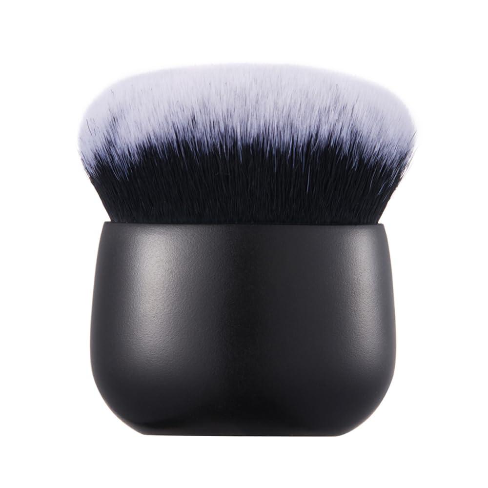 COSHINE Oval Ultra-Soft Foundation Kabuki Brush-Dense Bristiles Makeup Brushes, for Face&Body Powder, Cream, Self-Tanner Application