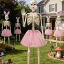 Easter Skeleton Costume Easter Skelly Outfit, 12ft