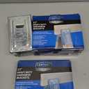 Century Drill & Tool 72990 2x4 Saw Horse Brackets, Set of 2, Galvanized, Compact Storage