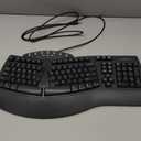 Perixx PERIBOARD-512B Wired Ergonomic Keyboard - Split Keyboard, Wrist Rest, Natural Typing - Wired USB Connectivity - US English - Black