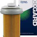 ECOGARD XF54719 Premium Diesel Fuel Filter Fits Chevrolet K3500 6.5L DIESEL 1992-2000, C3500 6.5L DIESEL 1992-2000, P30 6.5L DIESEL 1994-1999, K2500 6.5L DIESEL 1992-2000, C3500HD 6.5L 1992-2002