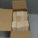 Huwena 16 Pcs Mini Honeycomb Cupcake Stand Wooden Hexagon Cake Display Holder Farmhouse Hexagonal Floating Table Sign for Baby Shower Birthday Party(Wood Color)