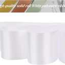 3 x 1-1/2 inch, White Ribbon for Gift Wrapping 50 Yards Perfect Wedding Party Wreath Sewing DIY Hair Accessories Decoration Floral Hair Balloons Other Projects