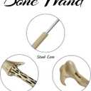 Magic Wizard Wand for Kids Witch Sorcerer Collection Cosplay Accessory with Gift Box, Bone