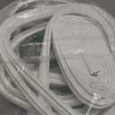 40FT Extra Long Kerf Weather Stripping Door Seal for Large Gaps and Easy Installation (White)