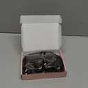 REECHO Curly Hair Extensions, 4PCS 20 inch Clip in Hair Extensions Lace Weft Short Curly Extensions Clip Ins Invisible Natural Hairpieces for Women, Chocolate Brown