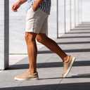 Go Tour Men's Casual Suede Leather Handmade Sneakers