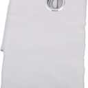 ERINGOGO Home Drape Blackout Curtains Wide Non-Shedding for Living Room Office Bedrooms (Light Grey)