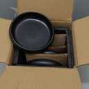 Uaral Japanese Salad Plate, Black Plates and Bowls Set, Stoneware Black Plate Set, Appetizer Plates Set of 4,5.5 inch,14 oz (Texture Matte)