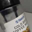 Takeya Patented Deluxe Cold Brew Coffee Maker, 1 qt, Black