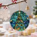 4 x Christmas Ornament, Christmas Tree Ornament, & Perfect Holiday Decor | Gifts for Family, Coworker, Friends - Tree Ornament