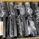 T-SUN 12 Pack Solar Post Cap Lights 4x4 5x5 6x6, Outdoor Waterproof Solar Deck & Fence Post Lights, Warm White/Cool White for Wood & Vinyl Posts, Fence, Deck, Gate & Porch