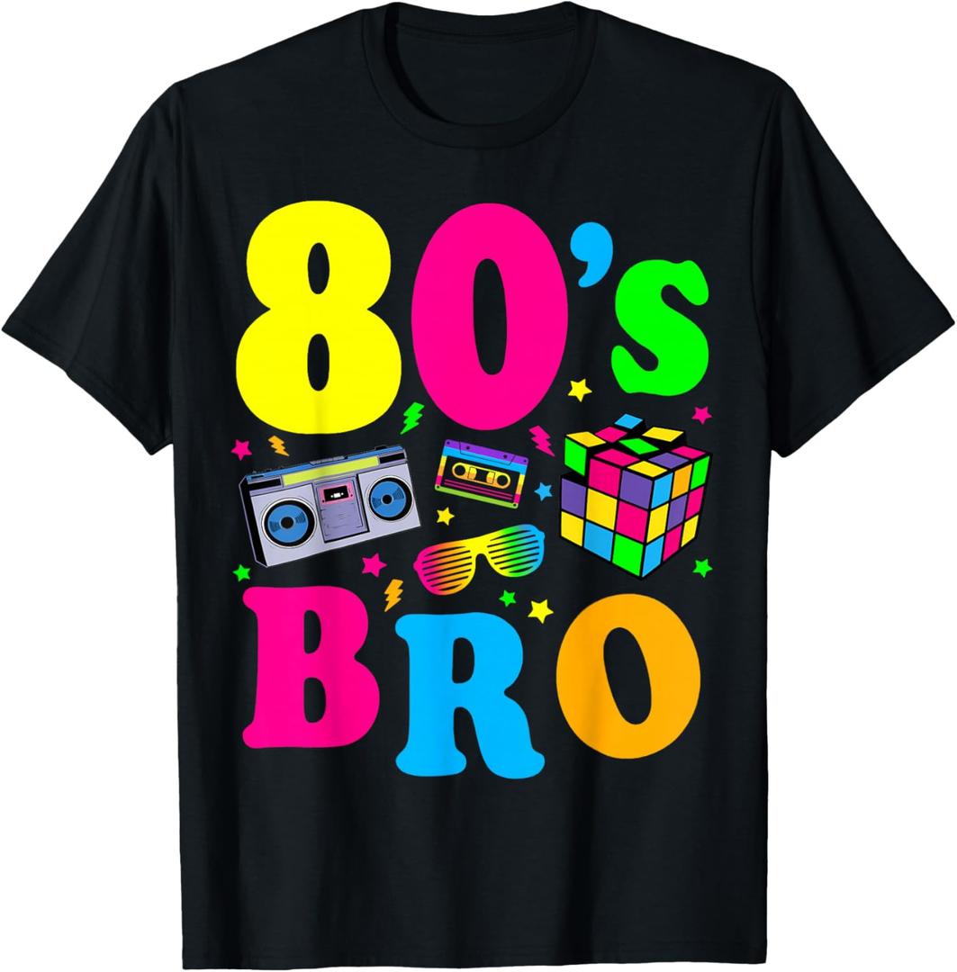 80s Themed Party 80s Costume 80's Party Tee T-Shirt, Size XL