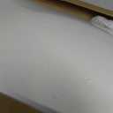 Elongated Toilet Seat with Slow Close & Quiet Close, 19 Inch Never Loosen Durable Lid, Polypropylene Easy to Install & Clean, White