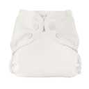 Esembly Cloth Diaper Cover - Reusable Swim Diaper, Waterproof, Breathable - Adjustable Outer Layer Over Absorbent Inner for Blowout Protection - Parchment, Size 2 (18-35lbs)