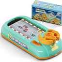 Simulated Driving Racing Car Game with Sounds & Lights, Racing Adventure Car Steering Wheel, Interactive Learning Driving Simulator for Boys Girls Ages 3-6 (Green)