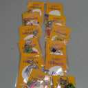 12 Set Acrylic Halloween Keychain Bulk Halloween Party Favors, Horror Skull Bat Cat Ghost Pumpkin Skeleton Keychain with Delicate Card, Halloween Purse Charm for Boy Girl Kid Party Supplies Gift