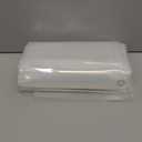 LiBa Bathroom Shower Curtain - Waterproof Plastic Shower Curtain Premium PEVA Non-Toxic with Rust Proof Grommets 10G Heavy Duty Bathroom Accessories 72x72 (2a. 10g-clear)