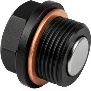 M24x1.5 Magnetic Transmission/Front Differential Oil Drain Plug fit for Toyota Lexus, Transmission Drain Plug Fit for 4Runner Tacoma Tundra FJ Land Cruiser GX460 GX470 LX570, Replace 90341-24014