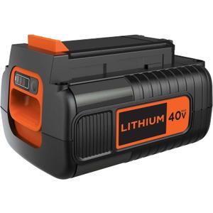 BLACK+DECKER 40V MAX Lithium Battery, Compatible with 36V and 40V MAX Power Tools, Lithium Ion Technology, Charger Not Included (LBX2040)