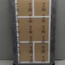 11.8x21.8 Picture Frame Display 8 opening 4X6 Picture Frame Collage,Multi Photo Frame with Mat,Plexiglass,Wall or Tabletop Decor,Grey Wood Grain