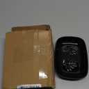 KITCHENLESTAR Ceramic Soap Dish for Bathroom and Kitchen, Non-Slip Bar Soap Holder with Fast Drain Design, Soap Saver Tray for Sink, Black