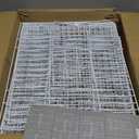 Basic Bird Cage, 24.8inch Parrot Cage (24.8" x 14.6" x 11"),Bird Cage with Ladder, Horizontal Bar, 2 Feeders, and Swing