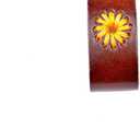 9 x 1.5 "(38mm-40mm) Belt Loop Keeper Leather Loop Keeper Men Belt Buckle Accessories Hand Made Leather (Brown)