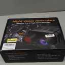 JStoon Digital Infrared Night Vision Goggles - 4''/3'' Night Vision for Viewing in 100% Darkness-4K UHD/4K Video for Hunting, Camping, Birds Watching