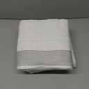 BELIZZI HOME 100% Cotton Ultra Soft 6pcs Towel Set, Includes 2 Bath, 2 Hand & 2 Wash Towels - White, Quick Dry, Compact, Highly Absorbent