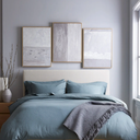 European Linen Duvet Cover Cover 80x90 And 2 Pillowcases 30x25