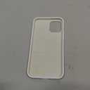 ORNARTO Compatible with iPhone 12 Mini Case, Slim Liquid Silicone 3 Layers Full Covered Soft Gel Rubber with Microfiber Case Cover 5.4 inch-White