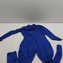 MENCCINO One Piece Jumpsuits for Women Sexy See Through Hollow Out Long Bodycon Pants Leggings Club Outfits, Large