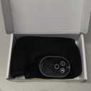 Cordless Foot Massager for Neuropathy, Rechargeable Foot and Ankle Massager for Circulation and Pain Relief, Ankle Heating Pad with Massage, Heated Ankle Brace Wrap, Black