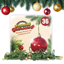 Christmas Ornament Guardian, Adjustable Ornament Hooks for Hanging Small Large Heavy Ornaments, Ornaments Hanger Hooks for Christmas Tree Hanging Holiday Ornaments (36)