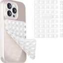 Silicone Suction Cup Phone Case Mount Double Sided, Phone Accessories Hands-Free Strong Grip Holder for Selfies and Videos