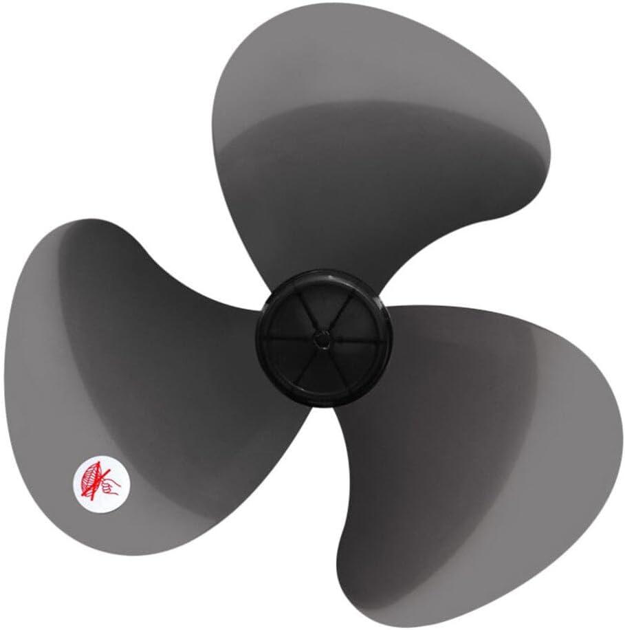 DOITOOL 16 Inch Plastic Fan Blade Replacement With Nut Cover - 3 Leaves Universal for Household Standing, Pedestal, and Table Fans