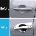 Car Accessories Fit for Nissan New Rogue 2021 2022 2023 2024 2025 2026 Exterior Door Handle Bowl Cover Trim (Chrome) 4PCS ABS