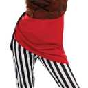 fun shack Women's Pirate Costume, First Mate Adult Halloween Outfit, Classic Pirate Dress for Parties and Events,  L