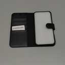 TUCCH Case Wallet for iPhone 16 Plus, RFID Blocking 4 Card Holder Kickstand [Shockproof TPU Interior Shell], PU Leather Magnetic Protective Flip Cover 6.7" 2024, Black