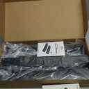 HLauto 6Z4J Emergency Dash Strobe Lights: 2x16.8 inch Green Amber Safety Lights, 48 LED Flashing Warning Hazard Interior Windshield Visor Traffic Light Bar for Trucks, Construction Vehicles, #03 Amber/Green