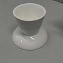 Ceramic Wase, White 6 Inch