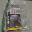 MAGEASY Odyssey AirPods 1st & 2nd Generation Case Cover with Drop Protection Lock & Travel Carabiner & Wrist Strap, Wireless Charging Compatible Apple AirPod Pro 1 2 Gen (Metal Blue Grey)