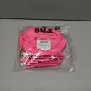 BMJL Womens Sexy Bikini Sets Halter String White Thong Swimsuits Triangle High Cut Cheeky Bathing Suits S