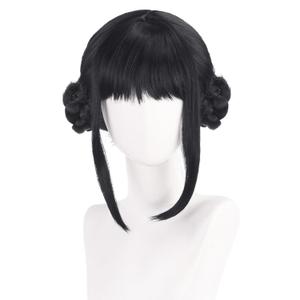 Cosplay Hair Wig Halloween Party (Black)