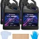 2000g UV Resin, UV Resin Clear - Fast Curing, Crystal Clear, Odourless, Low Viscosity & Hard Type, UV Resin Kit for DIY Jewelry Making, Casting, and Coating Crafts